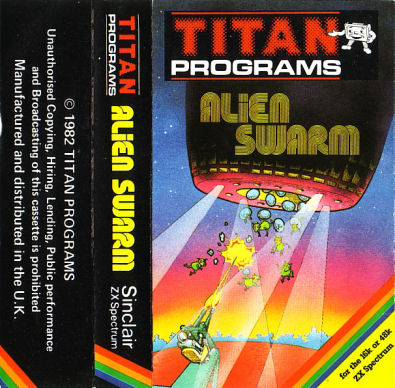 Alien box art for ZX Spectrum